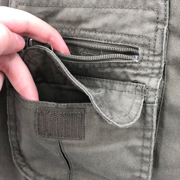 GUIDE GEAR Men's Full Zip Concealment, Photography, Shooting Vest Green Size L - Picture 8 of 11